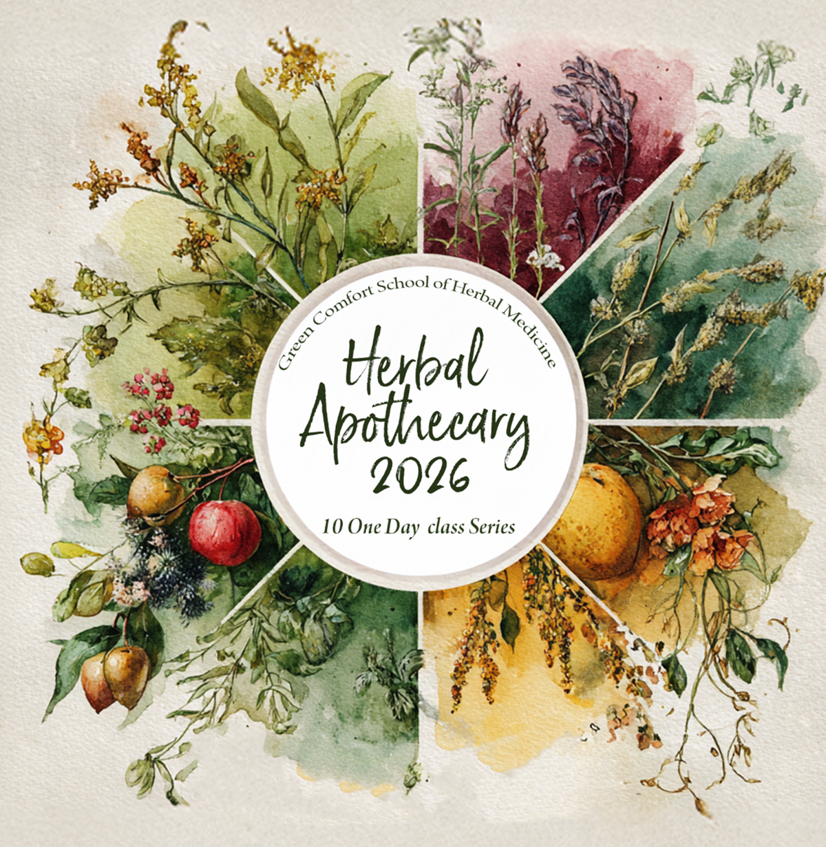 Herbal Apothecary Series – Green Comfort School of Herbal Medicine