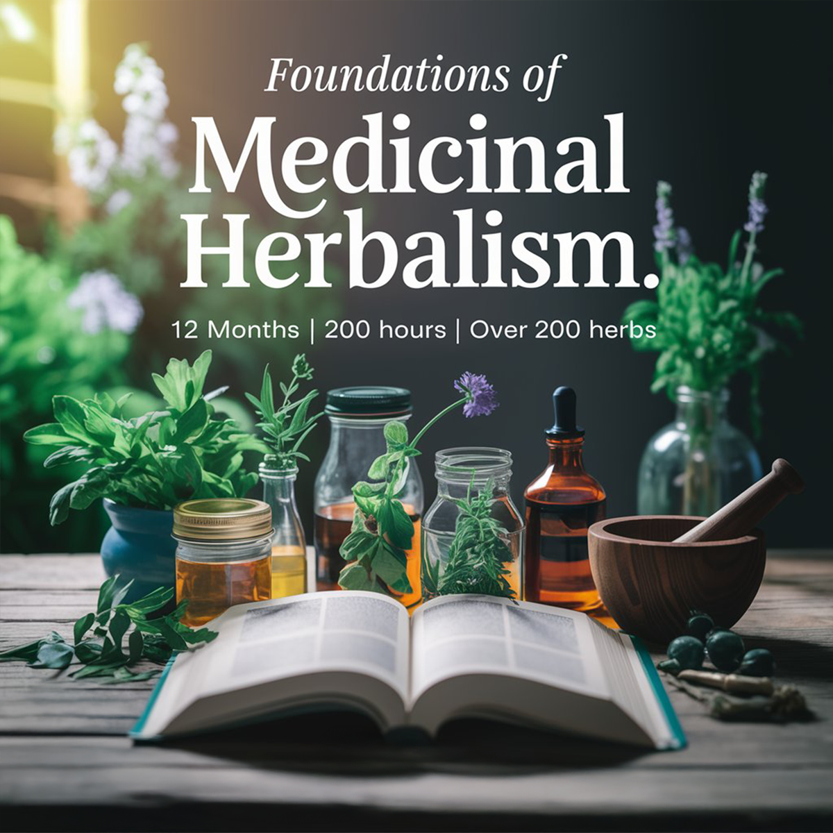 Foundations of Herbal Medicine (12 Month Series)