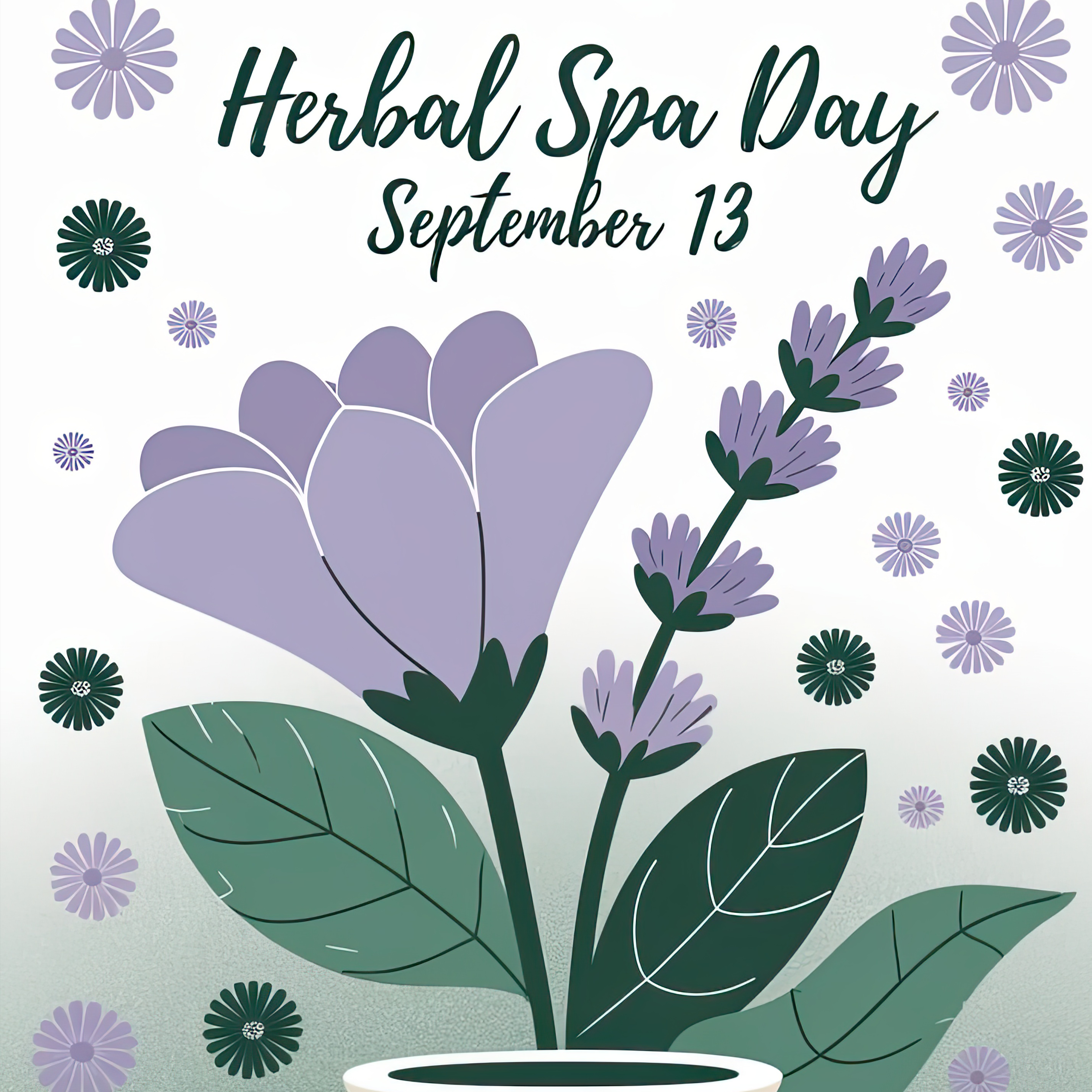 September 13: Herbal Spa Day